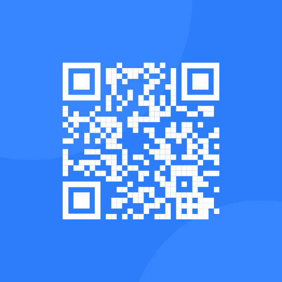 A QR Code taking to the Frontend Mentor website